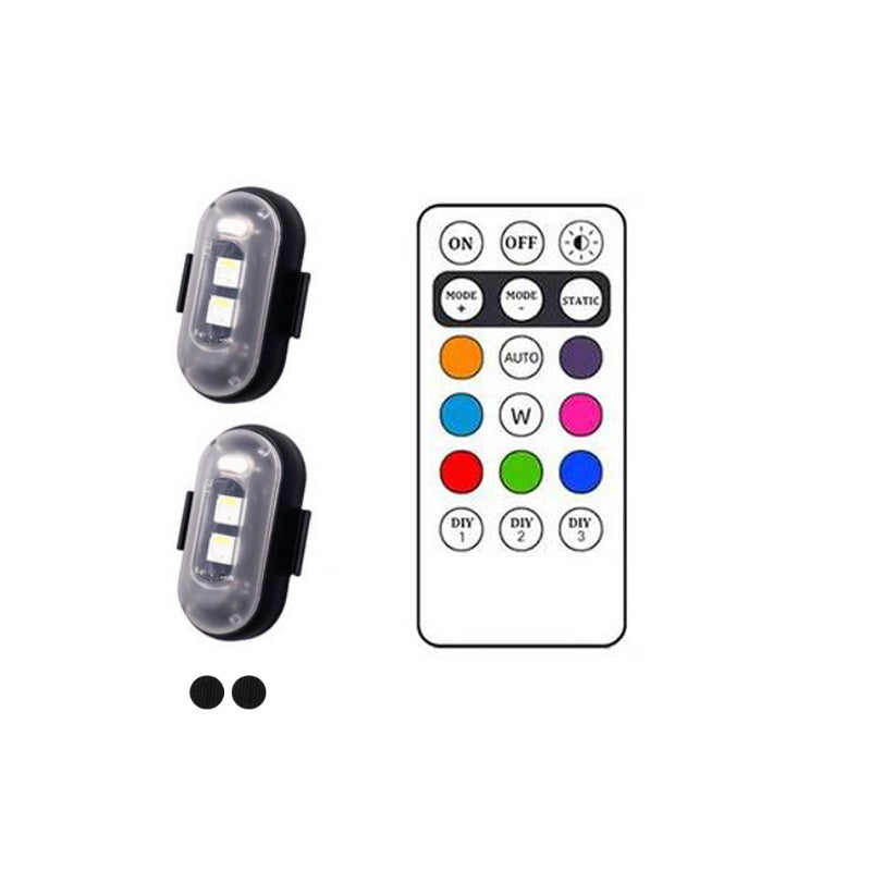 ??8 Colors Wireless Led Lights with Remote