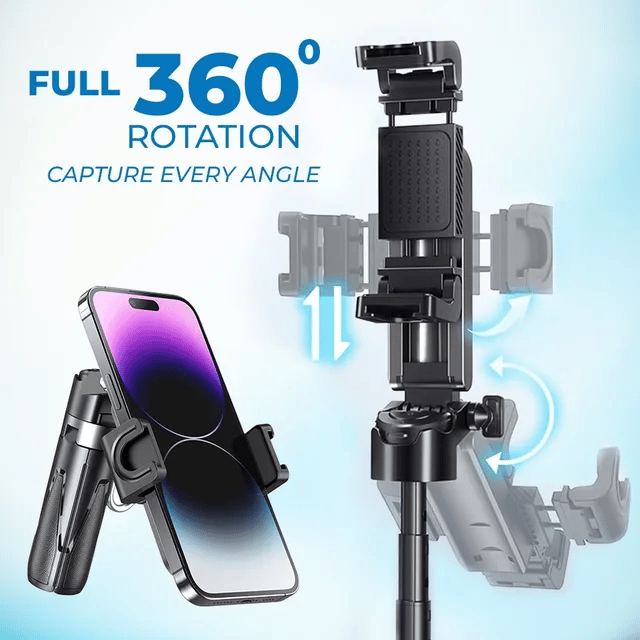 ??Hot Sale 49% OFF?? 4-in-1 Multifunctional 360¡ã Rotation Selfie Stick with Wireless Detachable Remote Control