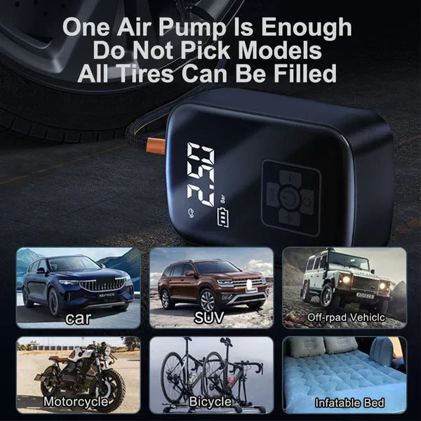 ?? HOT SALE 49% OFF??????Portable Multifunctional Cordless Inflatable Pump