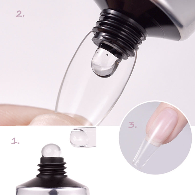 ??30% OFF??Magic Solid Nail Glue Kit 3-In-1 Nail Art Kits
