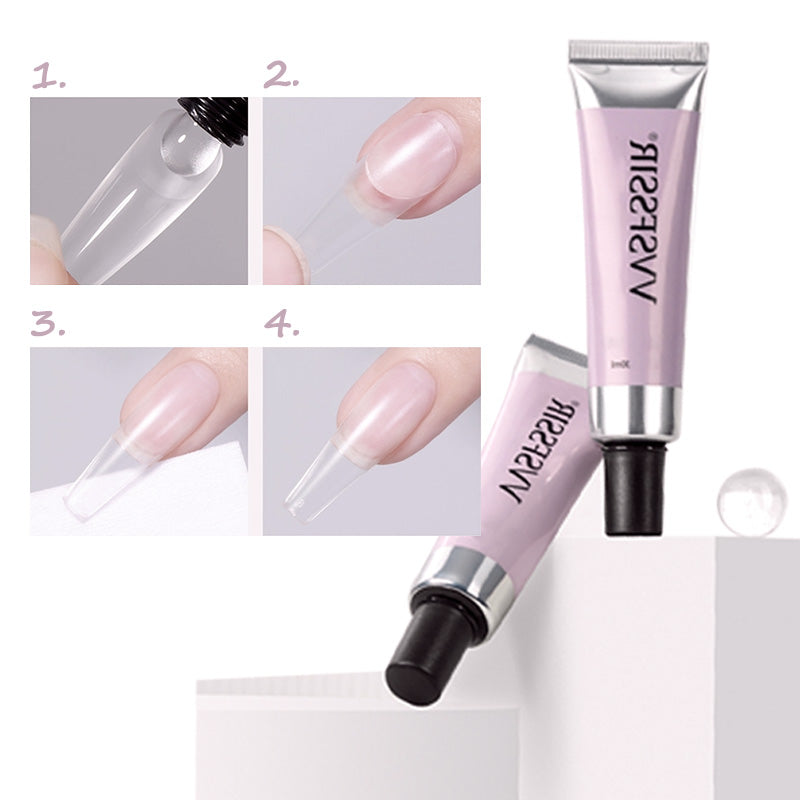 ??30% OFF??Magic Solid Nail Glue Kit 3-In-1 Nail Art Kits