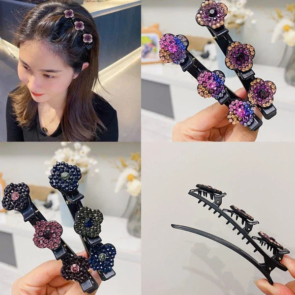 ??Big Sale 50% OFF??(Buy 1 get 1 free) Handmade 4 Leaf Clover Hair Clip
