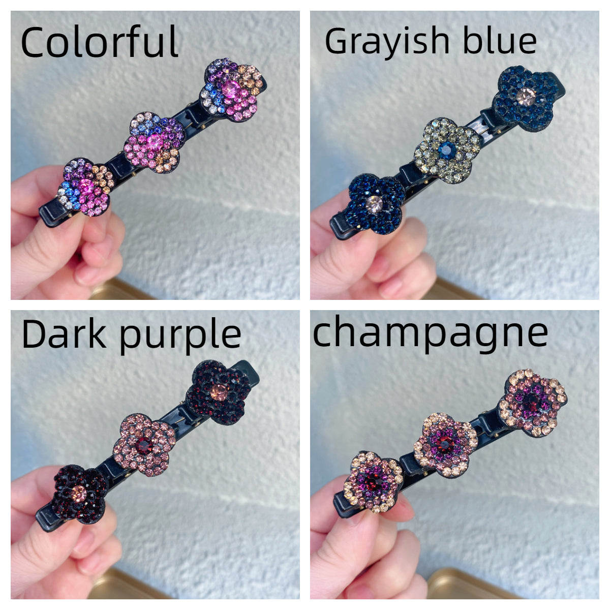 ??Big Sale 50% OFF??(Buy 1 get 1 free) Handmade 4 Leaf Clover Hair Clip