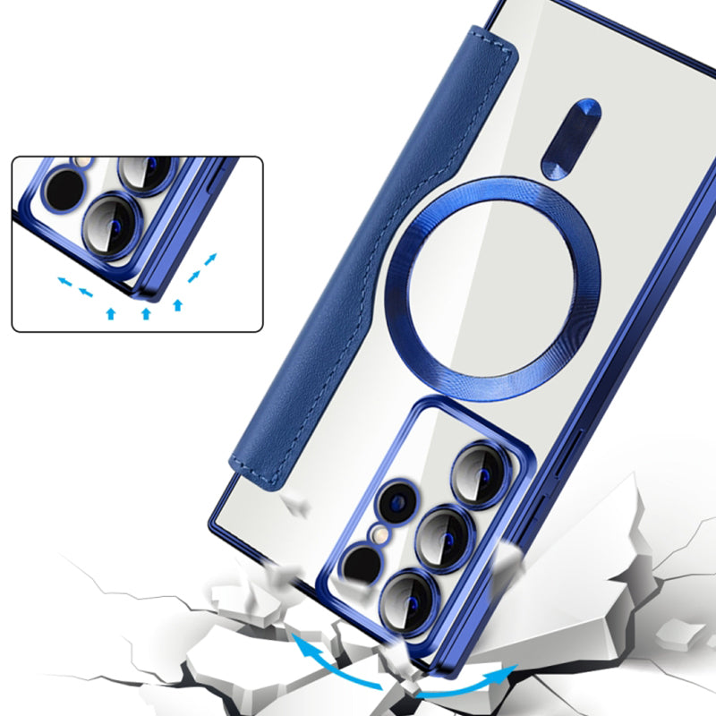 ??Hot Sale 49% OFF?2024 New Leather Textured Flip Phone Case For Samsung