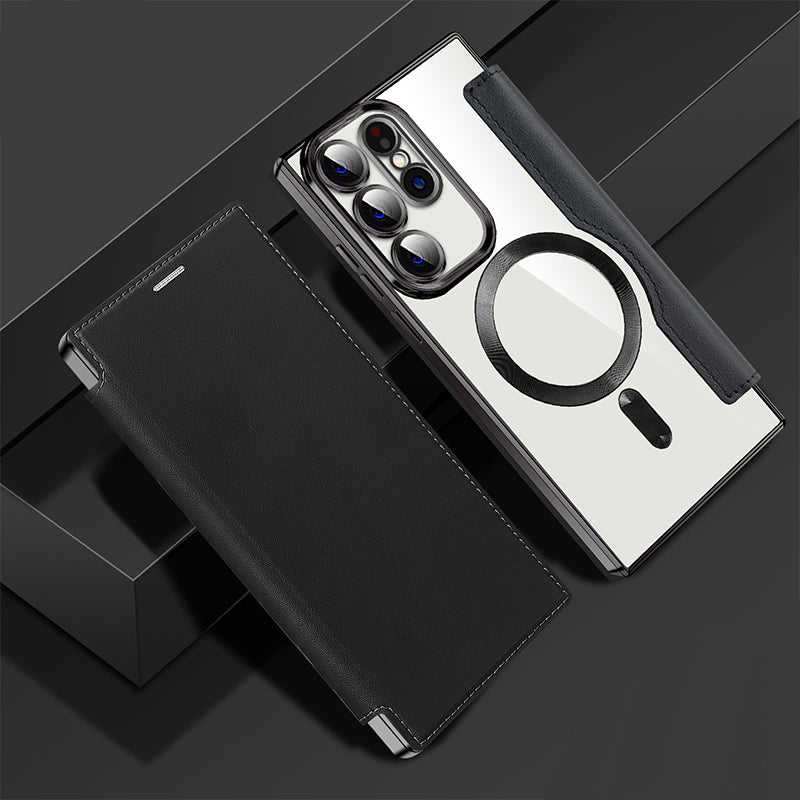 ??Hot Sale 49% OFF?2024 New Leather Textured Flip Phone Case For Samsung