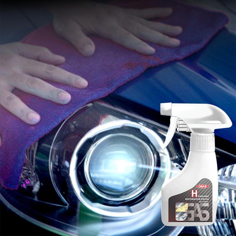 ??LAST DAY PROMOTION - 50%OFF??Automotive Headlamp Refurbisher & Crystallization Coating Agent Kit