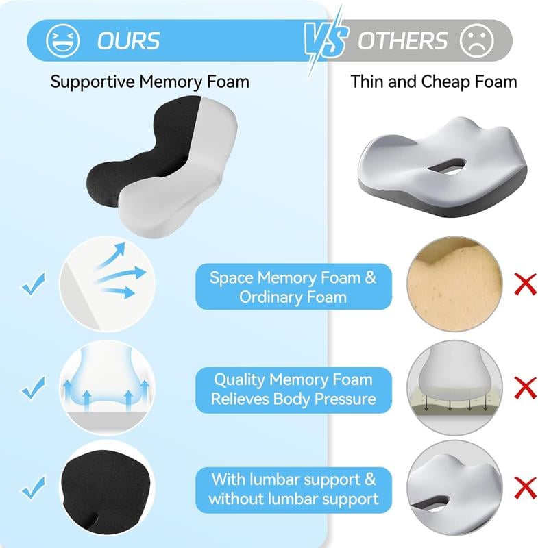 ??Limited Sale 50% OFF??Non-Slip Memory Foam Seat