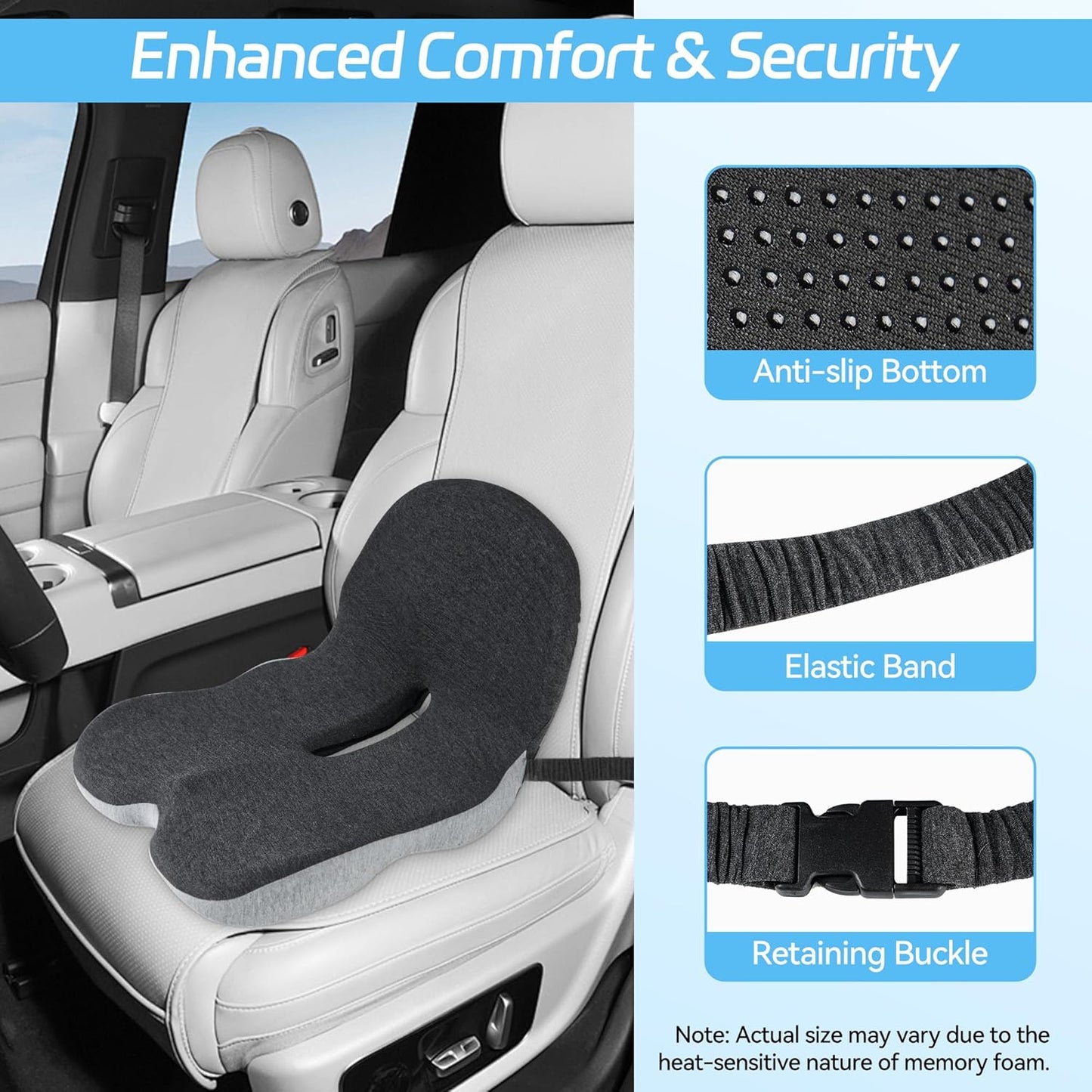 ??Limited Sale 50% OFF??Non-Slip Memory Foam Seat