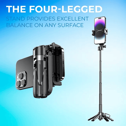 ??Hot Sale 49% OFF?? 4-in-1 Multifunctional 360¡ã Rotation  Selfie Stick with  Wireless Detachable Remote Control