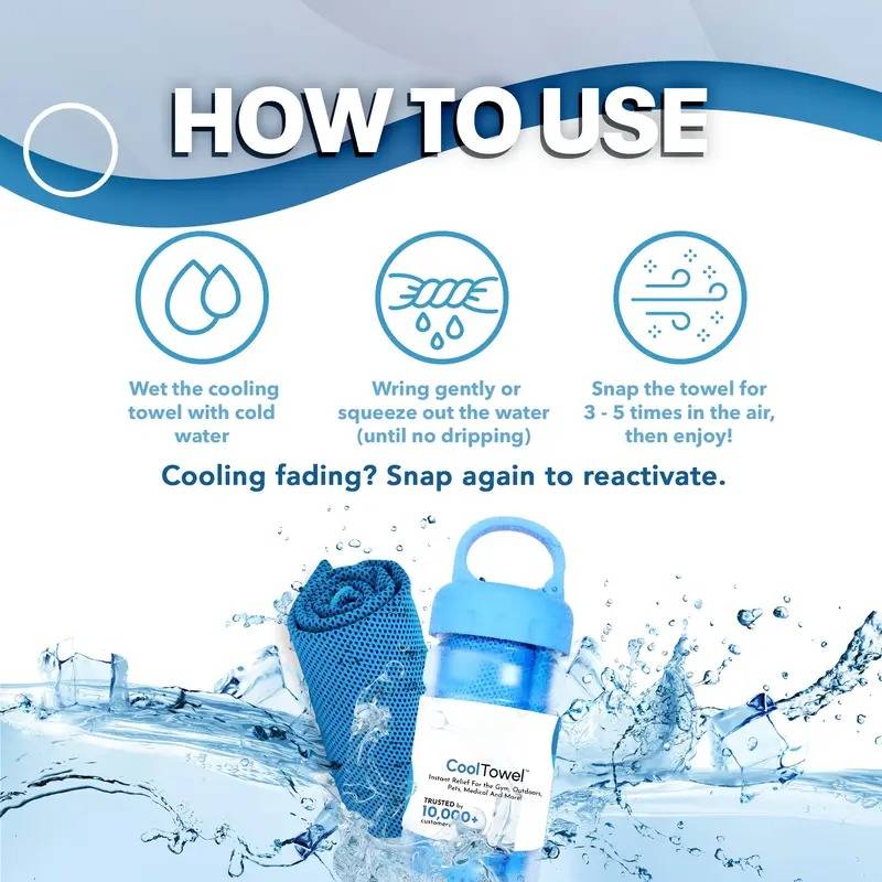 ??Buy 1 Get 1 Free??Absorbent Quick-Drying Gym Cooling Towels