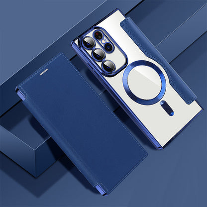 ??Hot Sale 49% OFF?2024 New Leather Textured Flip Phone Case For Samsung