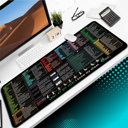 ??Limited time 50% off??Stain-Resistant Anti-Slip Shortcut Desk Pad for Office