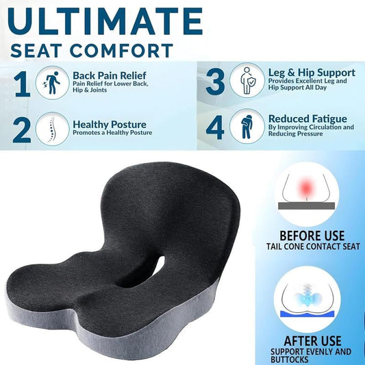 ??Limited Sale 50% OFF??Non-Slip Memory Foam Seat