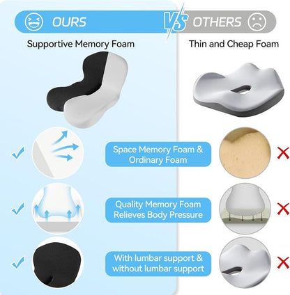 ??Limited Sale 50% OFF??Non-Slip Memory Foam Seat